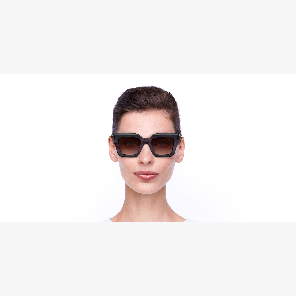 Lunettes de soleil femme KENDALL 6737 violet - Vue de face