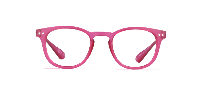 LUNETTES DE VUE BLUE BLOCK MIXTE rose - Vue de face