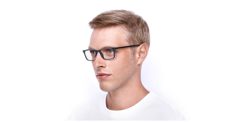 LUNETTES DE VUE 7282 bleu - vue de 3/4