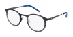 LUNETTES DE VUE homme TH1845 noir - Vue de face