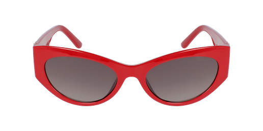 LUNETTES DE SOLEIL femme GU7624 rougeVue de face