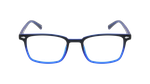 Lunettes de vue homme HARRIS bleu - Vue de face