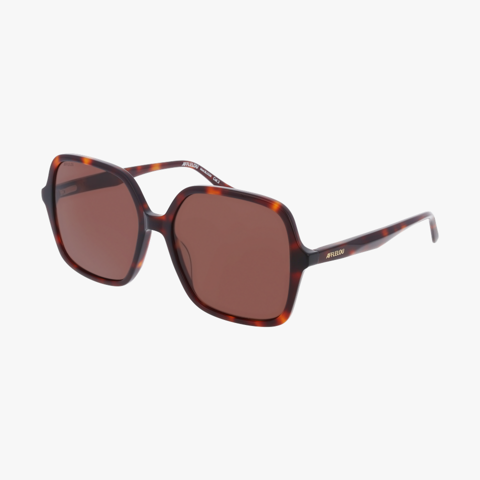 Lunettes de soleil femme BLOOM écaille - Vue de face