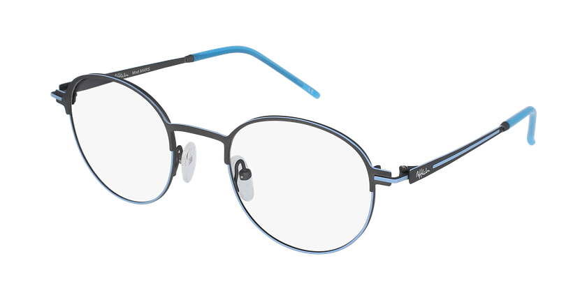 LUNETTES DE VUE MARS gris/bleu - vue de 3/4