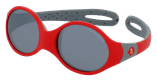 LUNETTES DE SOLEIL enfant LOOP L rouge - vue de 3/4