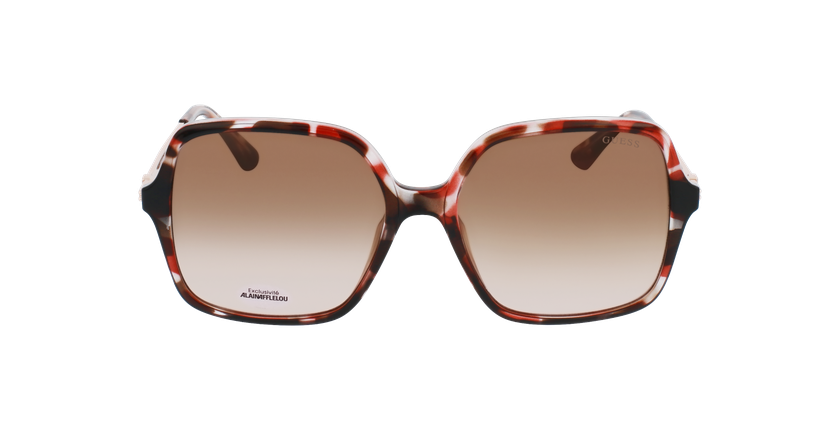 LUNETTES DE SOLEIL femme GU7845 rose - Vue de face