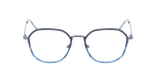 Lunettes de vue homme MAGIC 184 bleu/bleu dégradé - Vue de face