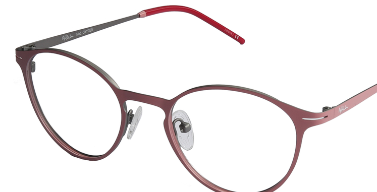 LUNETTES DE VUE femme OXYGEN rose/argenté
