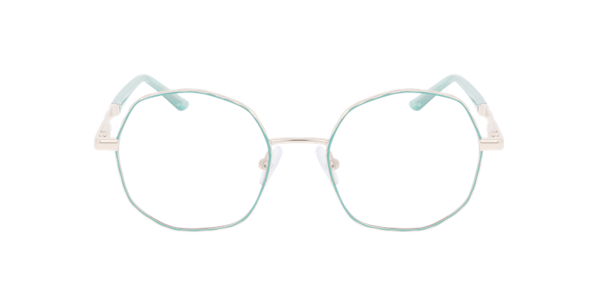 Lunettes de vue femme MAGIC290 vert - Vue de face