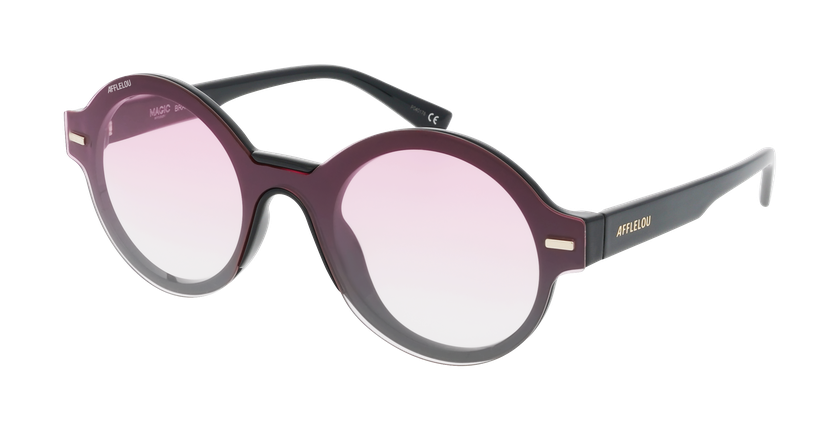 Lunettes de soleil femme MAGIC SUNNY BRAVA noir - Vue de face