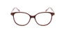 LUNETTES DE VUE enfant TANIA bordeaux/rose