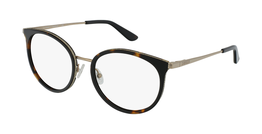 Lunettes de vue femme GU2707 écaille - Vue de 3/4