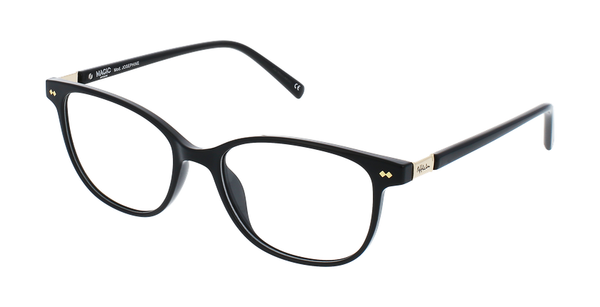 LUNETTES DE VUE femme JOSEPHINE noir - Vue de face