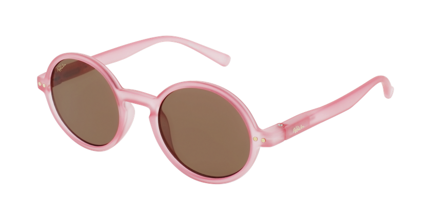 LUNETTES DE SOLEIL enfant COMO rose - vue de 3/4