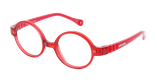 Lunettes de vue enfant BABY rouge - Vue de face