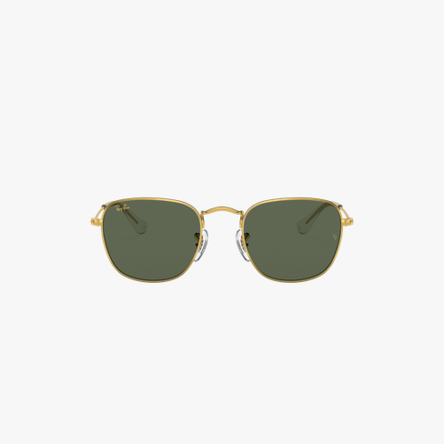 Lunettes de soleil enfant FRANK JUNIOR dorée Vue de face