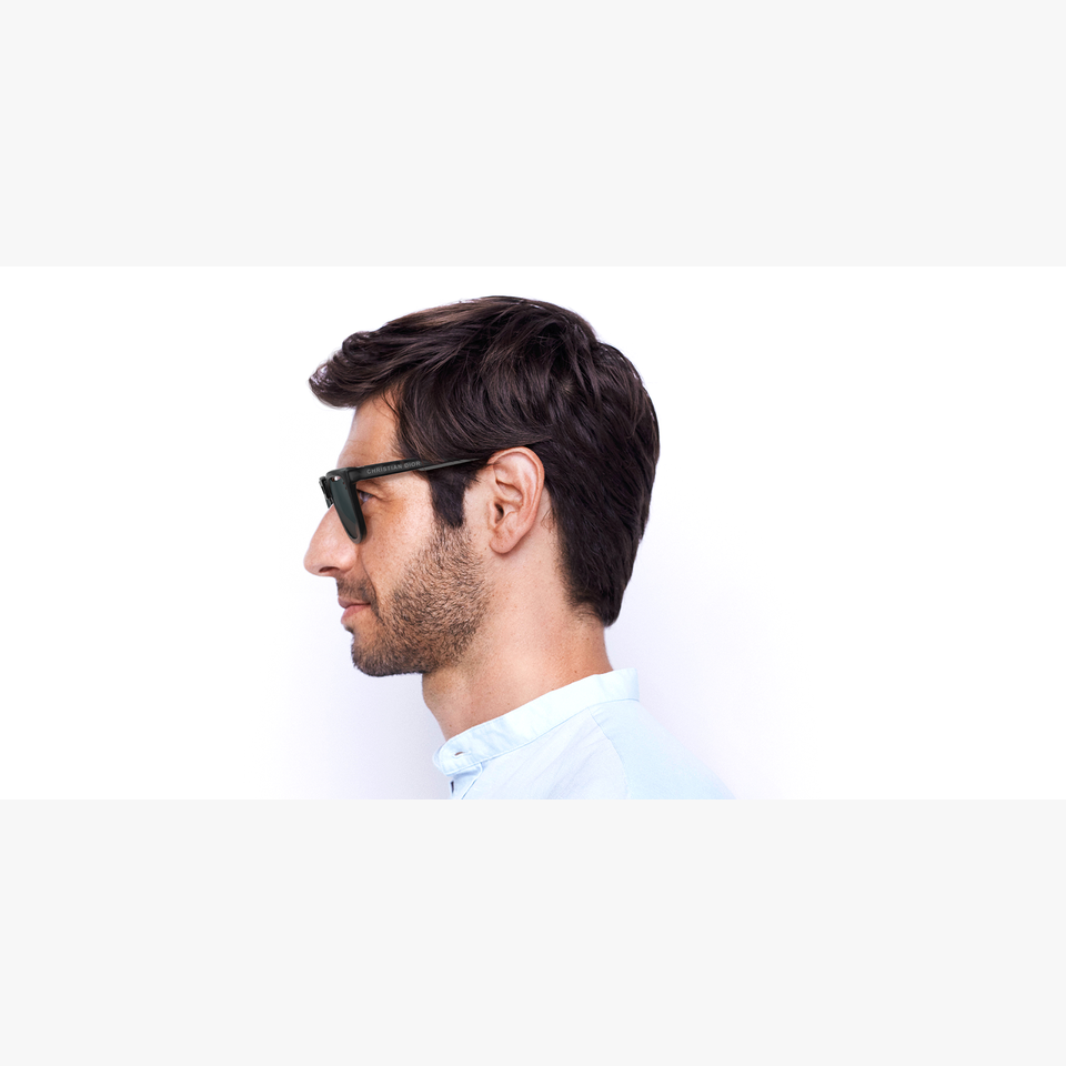 Lunettes de soleil homme DIORB24.1 noir - Vue de côté