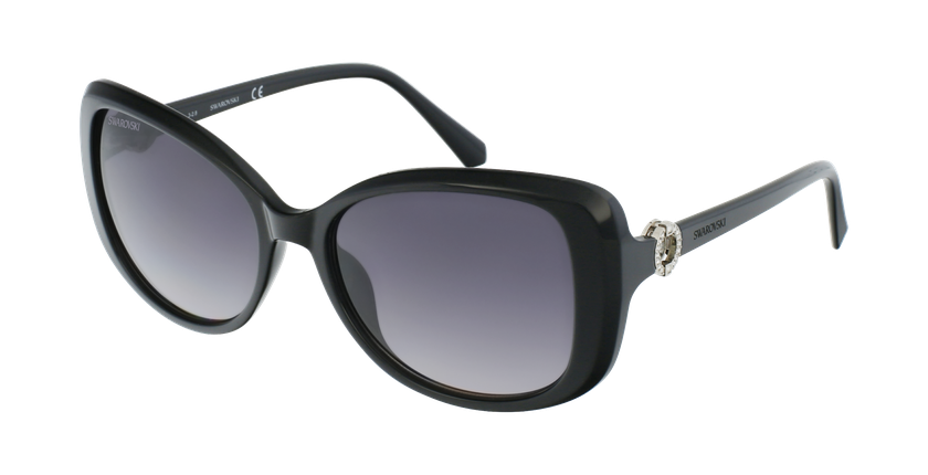 LUNETTES DE SOLEIL femme SK0219 noir - vue de 3/4