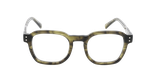 Lunettes de vue homme CARACTÈRES VOLONTAIRE vert - Vue de face