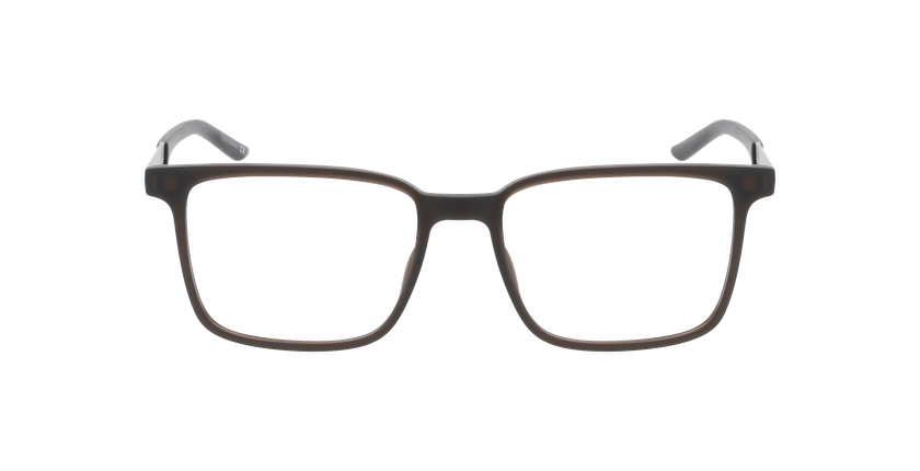 Lunettes de vue homme ENKI marron - Vue de face