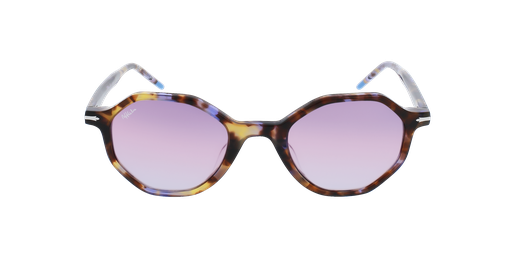 LUNETTES DE SOLEIL femme JUSSY écaille/violetVue de face