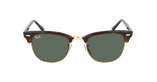 LUNETTES DE SOLEIL CLUBMASTER doré - Vue de face