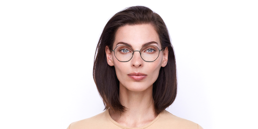 LUNETTES DE VUE femme ALANIS noir/doré