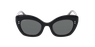 Lunettes de soleil femme MALICIEUSE noir/écaille