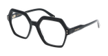 Lunettes de vue femme CARACTÈRES COQUETTE noir - Vue de face