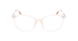 Lunettes de vue femme LOUISA rose - Vue de face
