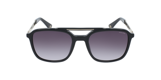 LUNETTES DE SOLEIL homme SPLA53 noir Vue de face