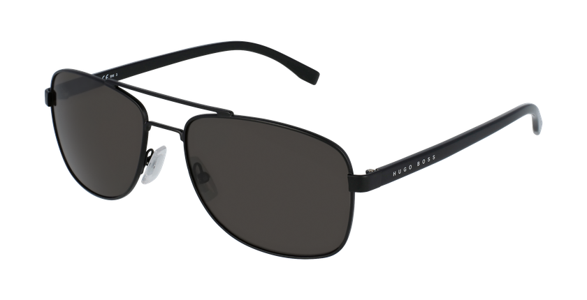 LUNETTES DE SOLEIL homme BOSS0762S noir - Vue de face