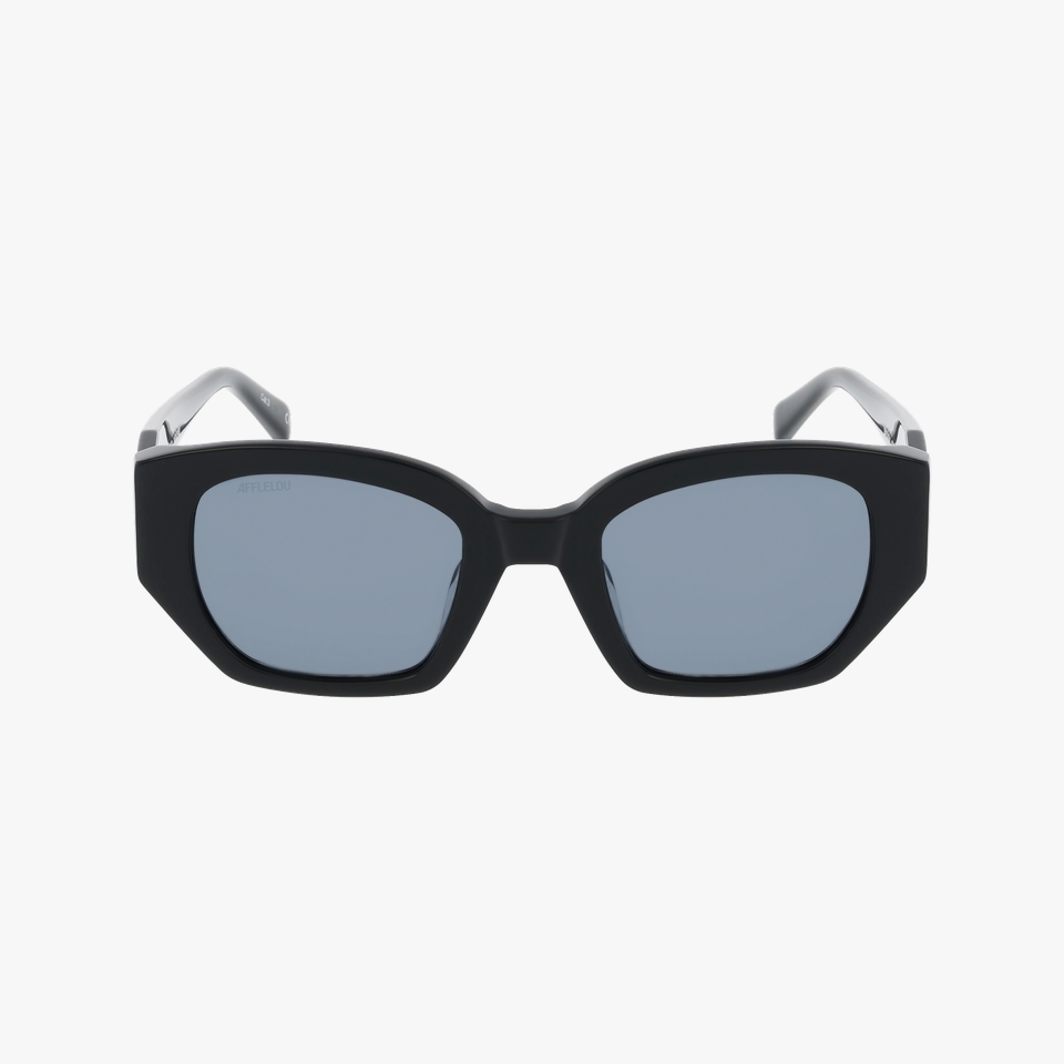Lunettes de soleil femme VERONE noir - Vue de face