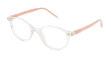 LUNETTES DE VUE enfant ISALINE rose - Vue de face
