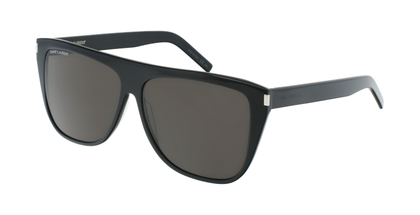 LUNETTES DE SOLEIL SL 1 SLIM noir - vue de 3/4