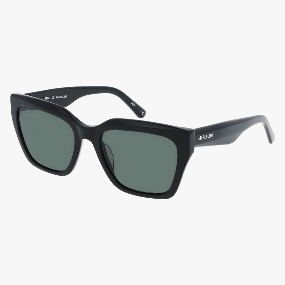Lunettes de soleil femme CECINA noir - Vue de face