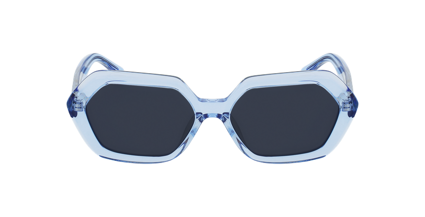 LUNETTES DE SOLEIL femme ROSELYN bleu cristal - Vue de face
