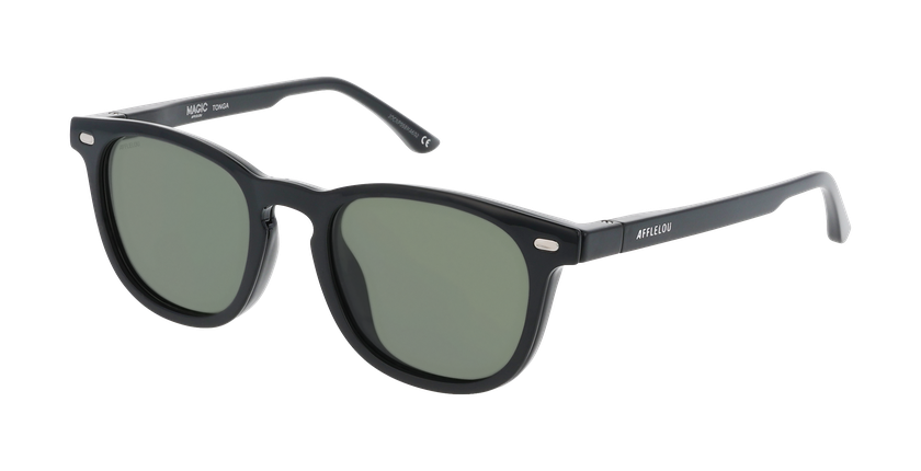 Lunettes de soleil enfant MAGIC SUNNY TONGA noir - Vue de face