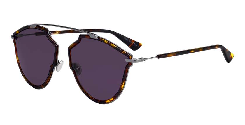 LUNETTES DE SOLEIL femme DIORSOREALRISE écaille - vue de 3/4