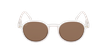 LUNETTES DE SOLEIL enfant PAZ rose - Vue de face