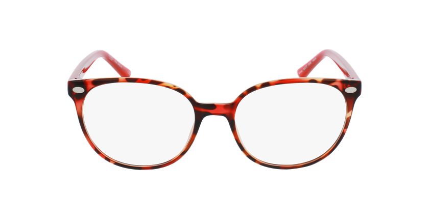 LUNETTES DE VUE femme MAGIC GAELLA écaille/rouge - Vue de face