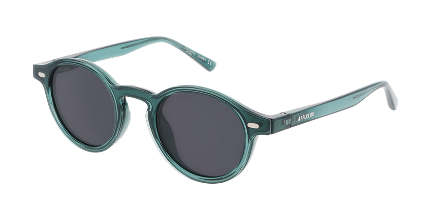 Lunettes de soleil enfant MAGIC SUNNY SUMBA vert - Vue de face