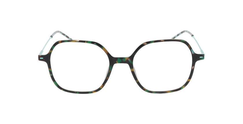 Lunettes de vue femme MAGIC 350 écaille/violet - Vue de face