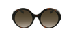 LUNETTES DE SOLEIL femme GG0797S noir - Vue de face