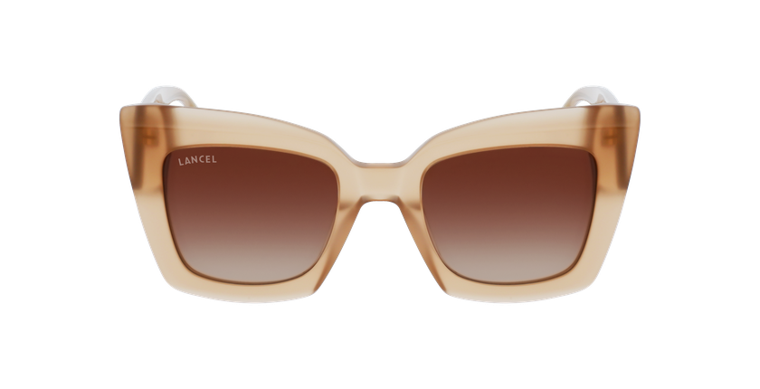LUNETTES DE SOLEIL femme AMBRE LA91019 beige - Vue de face