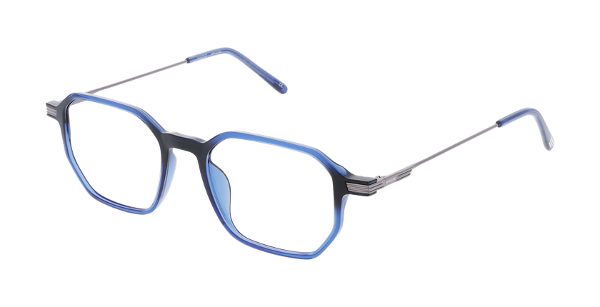 Lunettes de vue homme MAGIC260 bleu - Vue de face