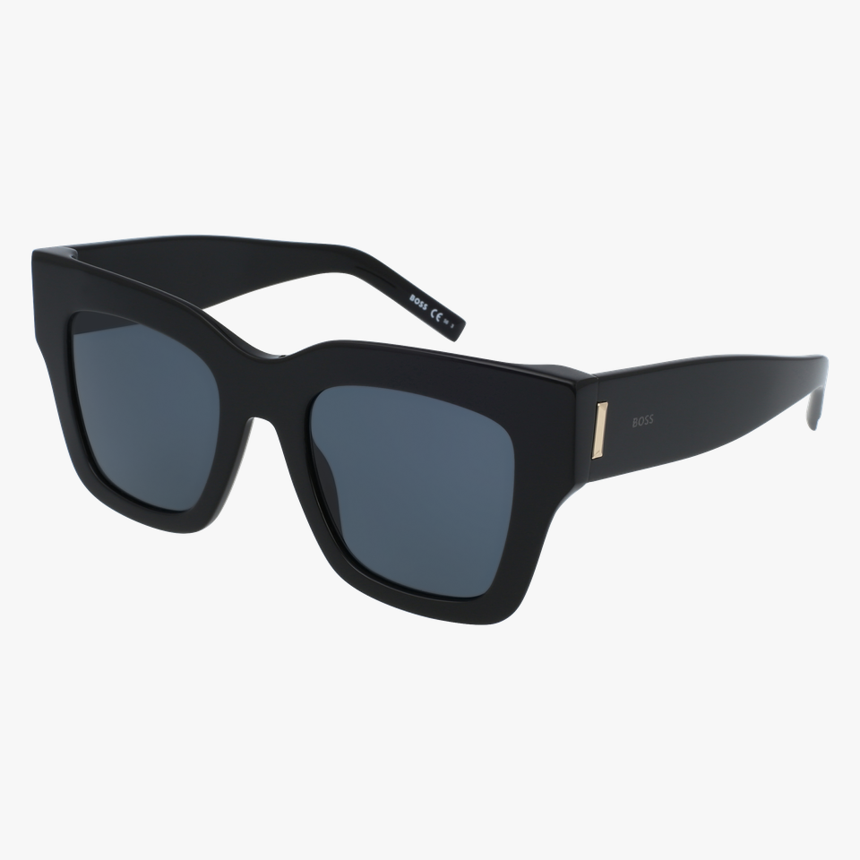 Lunettes de soleil femme 1386/S noir/bleu - Vue de face