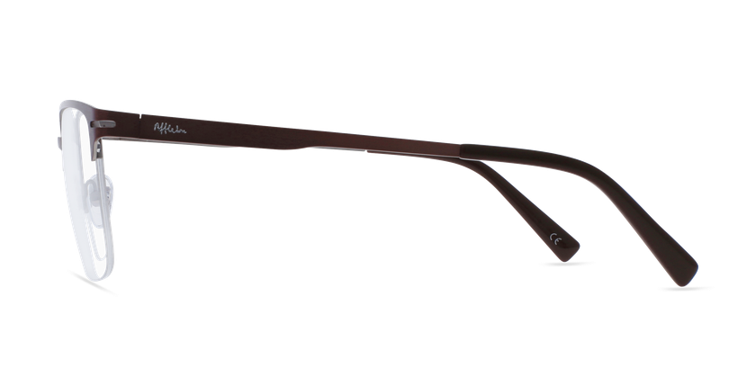 LUNETTES DE VUE homme ABEL marron/gris - Vue de face