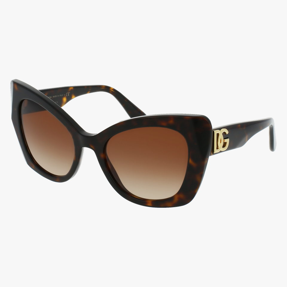 Lunettes de soleil femme 0DG4405 écaille - Vue de face