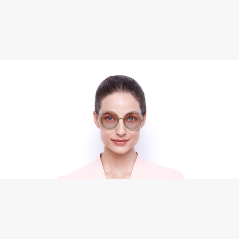 Lunettes de soleil femme CE155S dorée